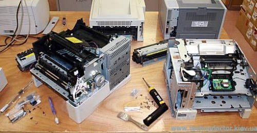 Ремонт принтеров HP laserjet